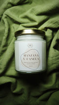 Vela Manzana y Canela - MADRE CERA