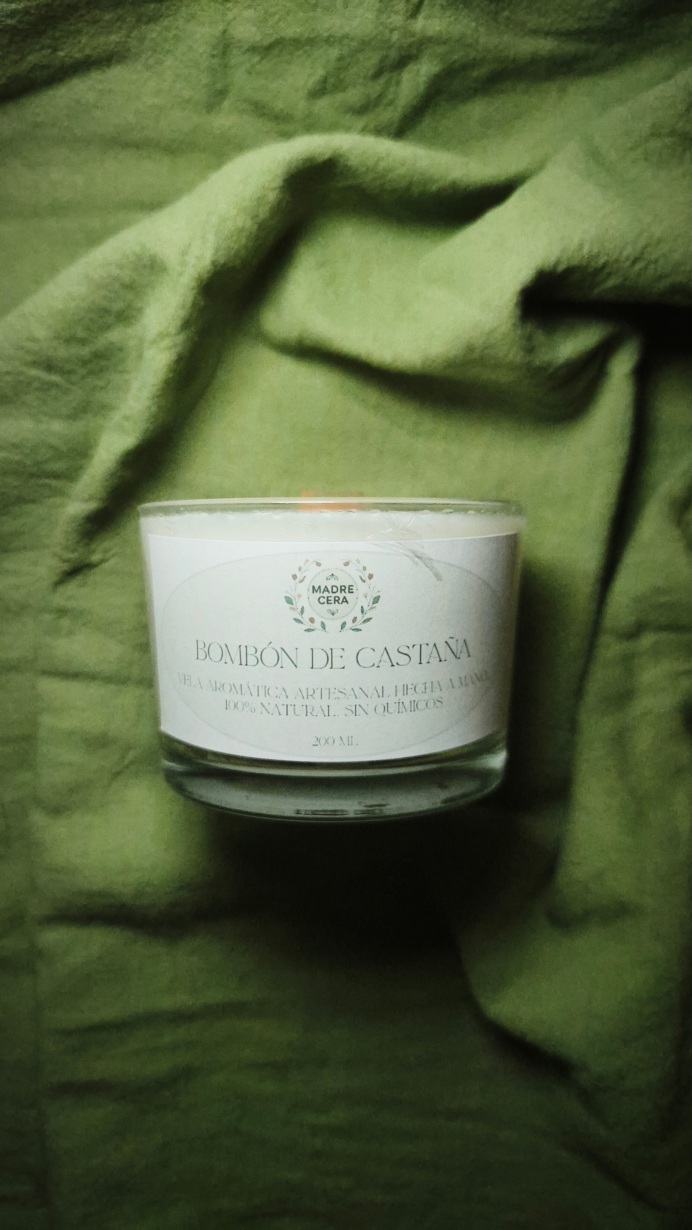 Vela Bombón de Castaña - MADRE CERA