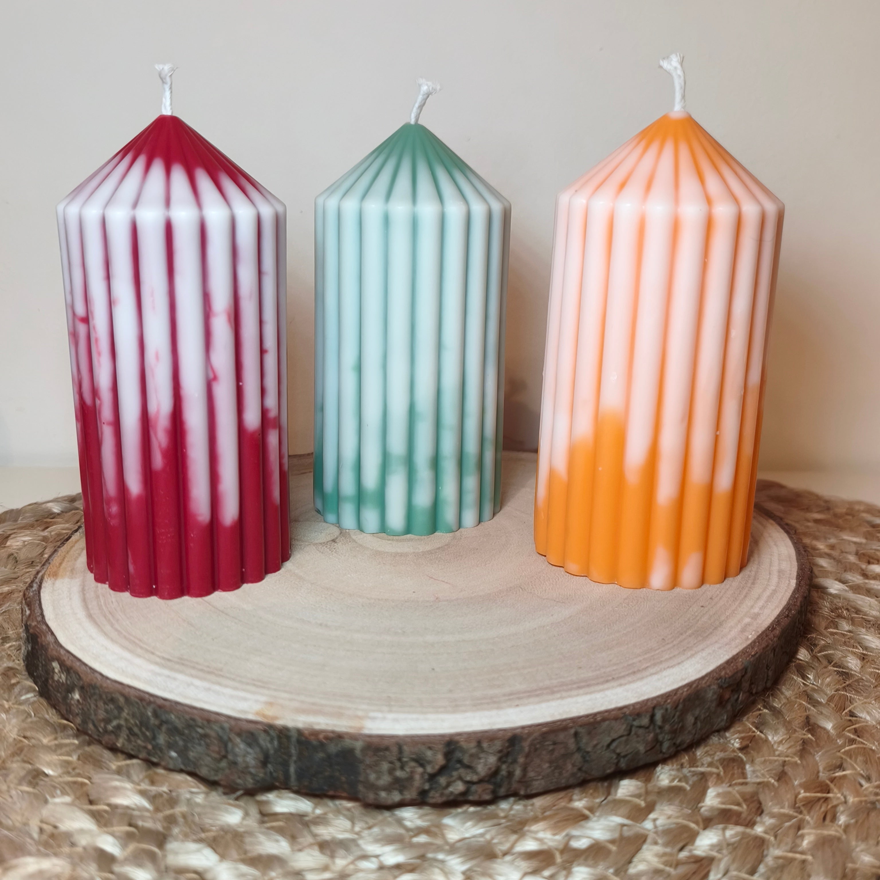 Velas Marmoleadas - MADRE CERA