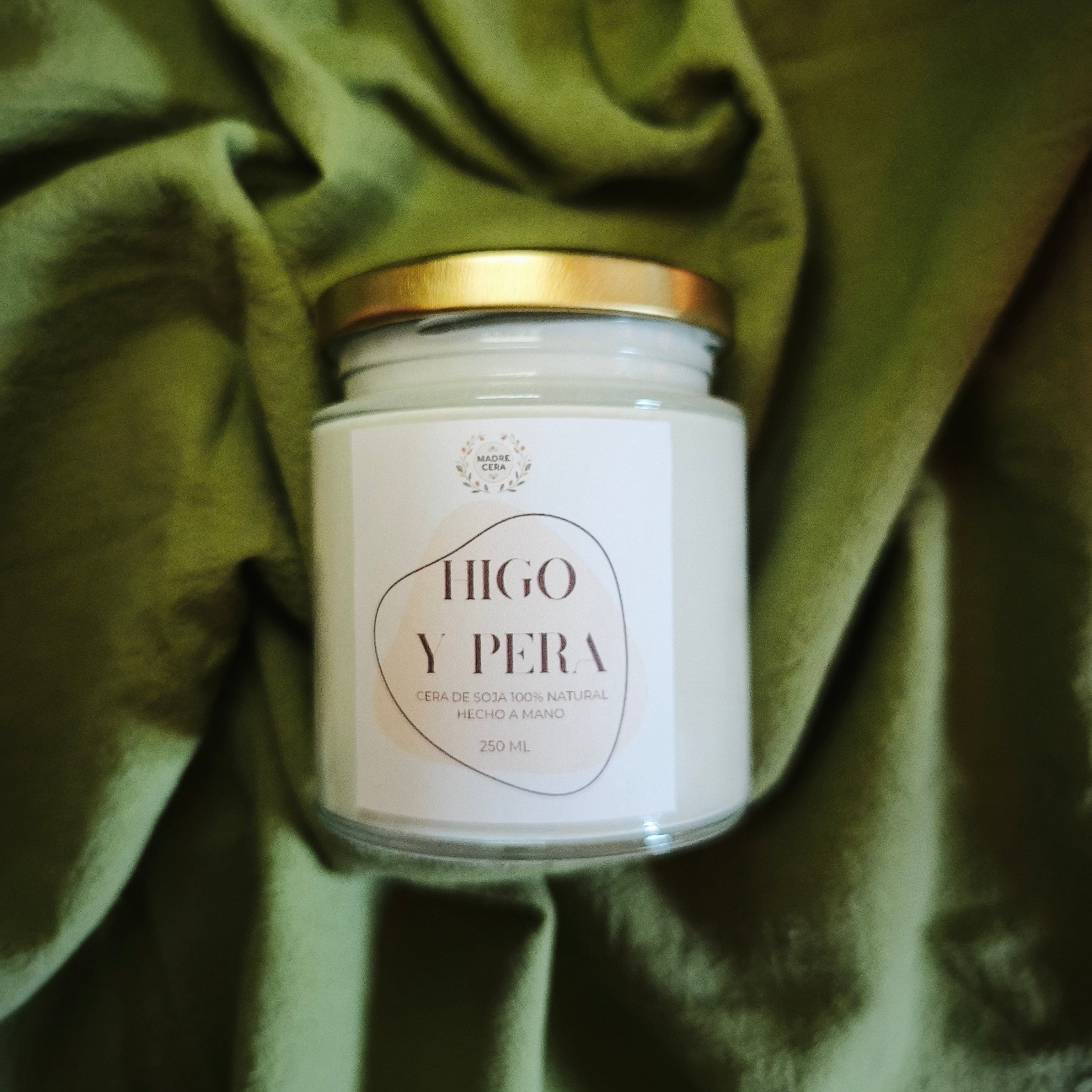 Vela Higo y Pera - MADRE CERA