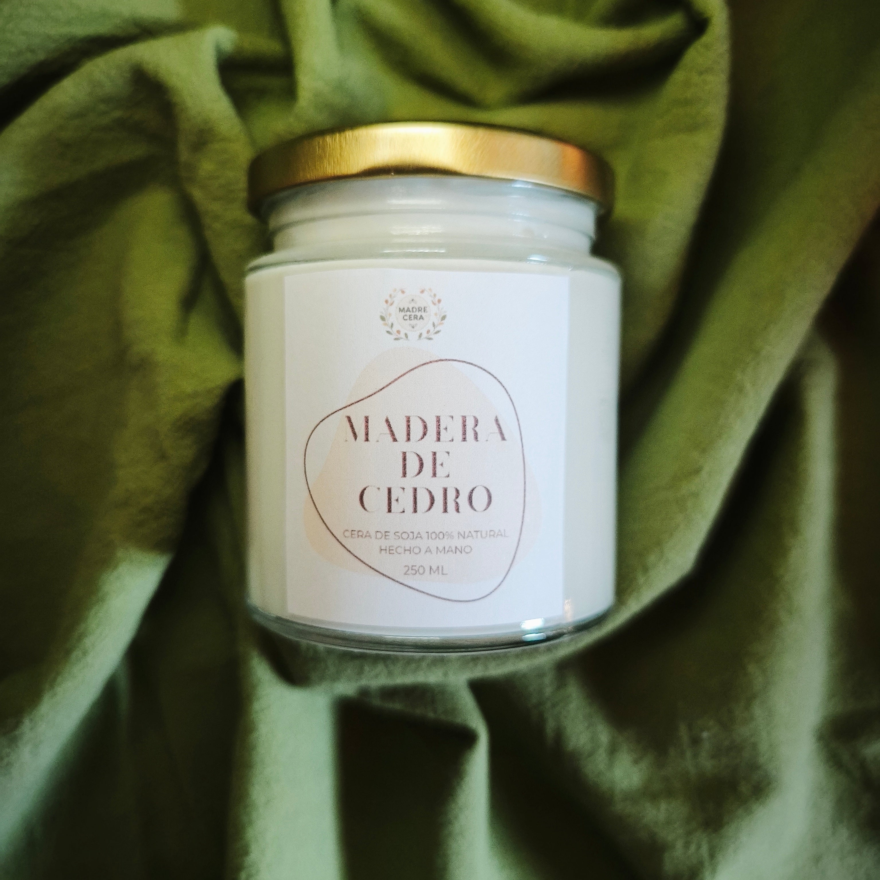 Vela Madera de Cedro - MADRE CERA