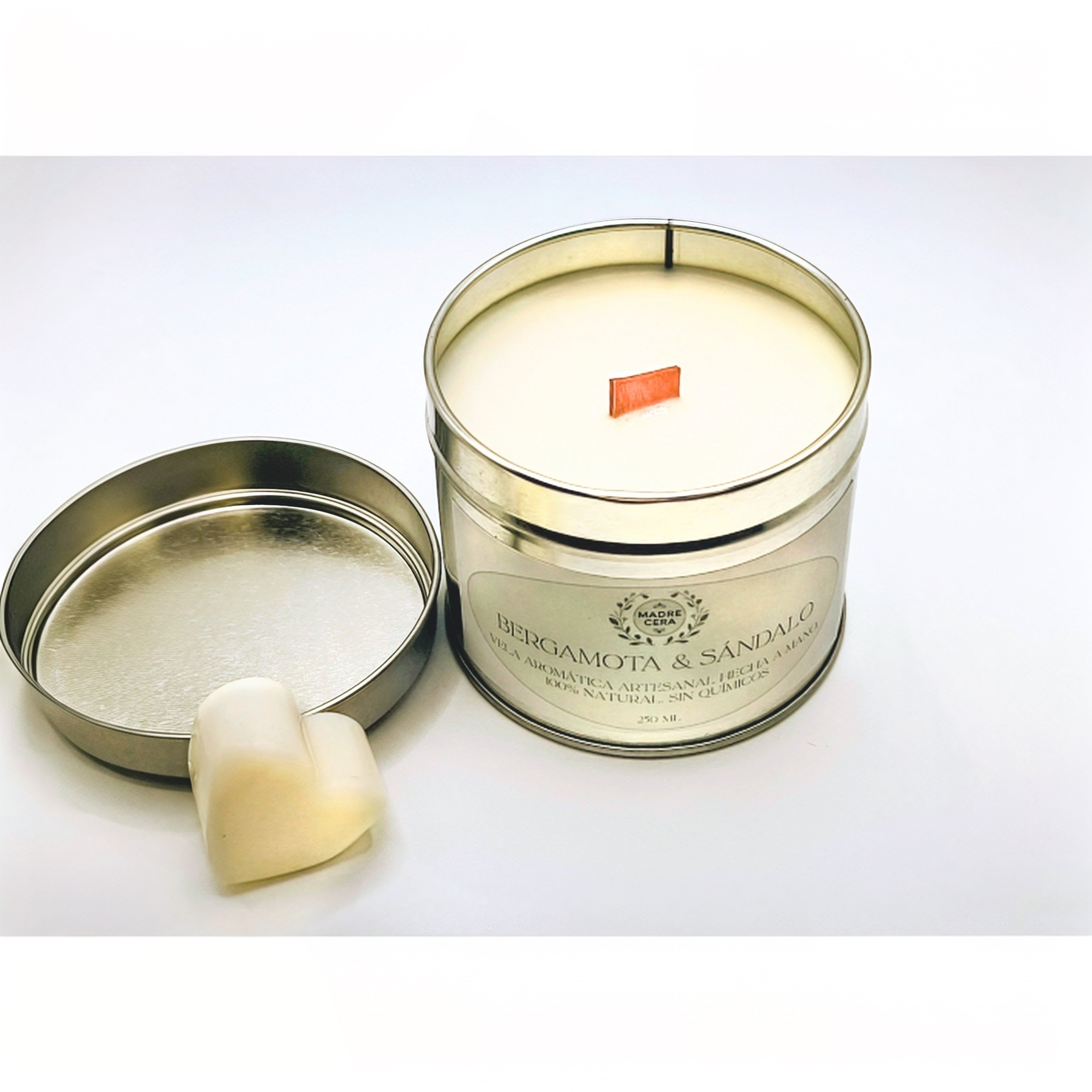 Vela aromática Bergamota & Sándalo